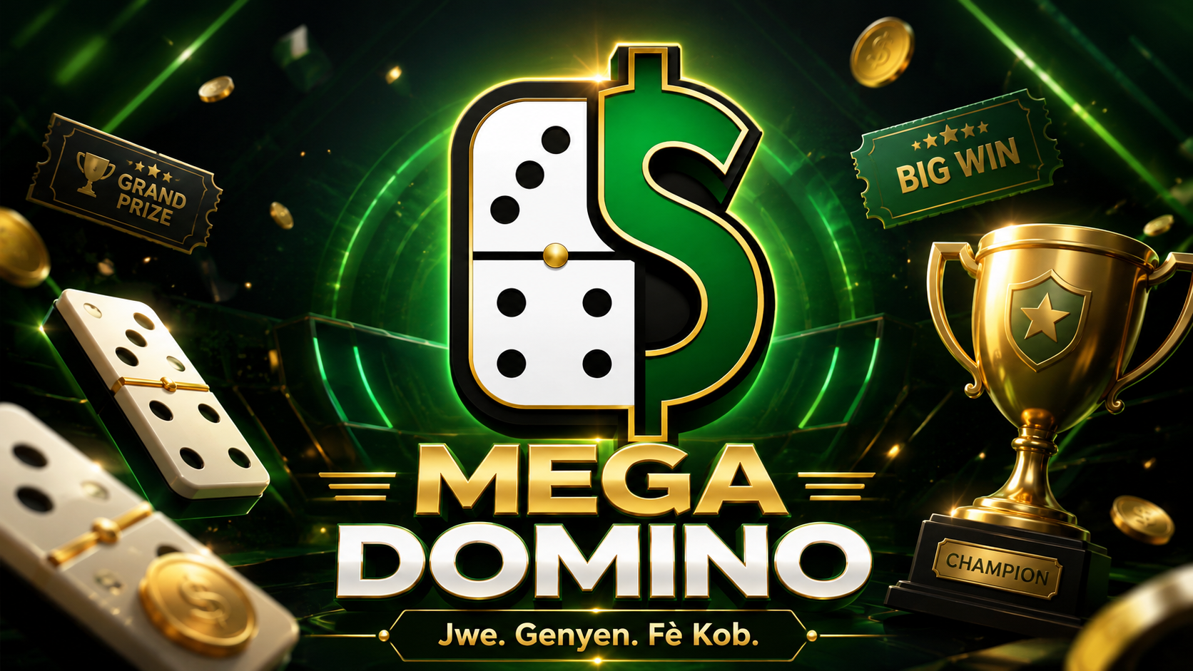 Kijan pou fè yon retrè sou Mega Domino 💸🎲